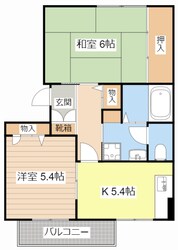 かんどり　ニューハイツの物件間取画像